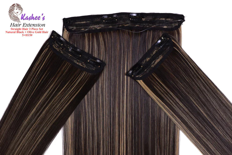 Synthetic Straight Choco Brown Hair Extension 24-26 INCH