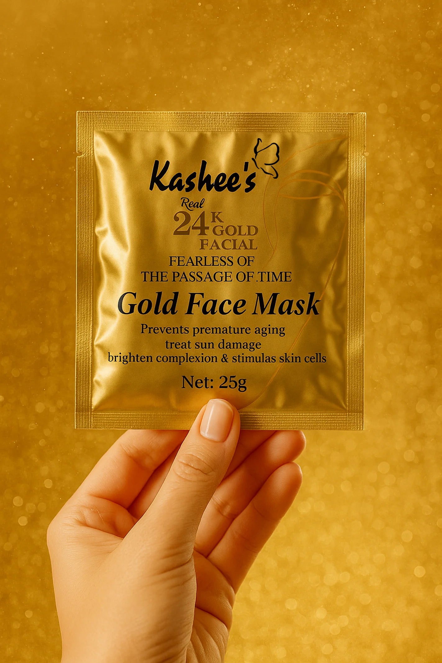 Kashees Real 24K Gold Facial Box