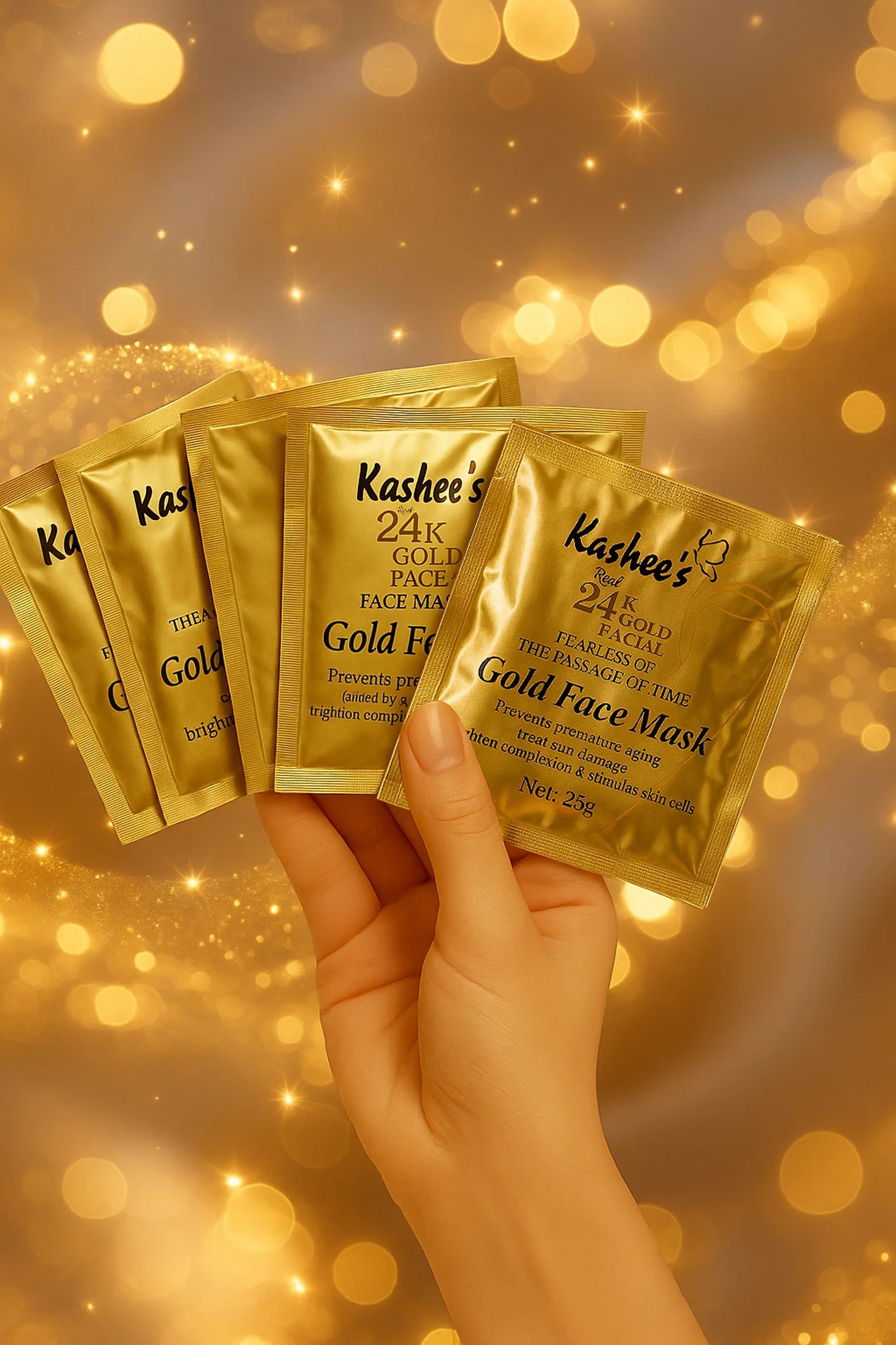 Kashees Real 24K Gold Facial Box